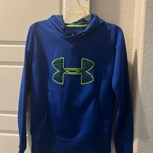 Under Armour Blue ColdGear Semi-Fitted Top
